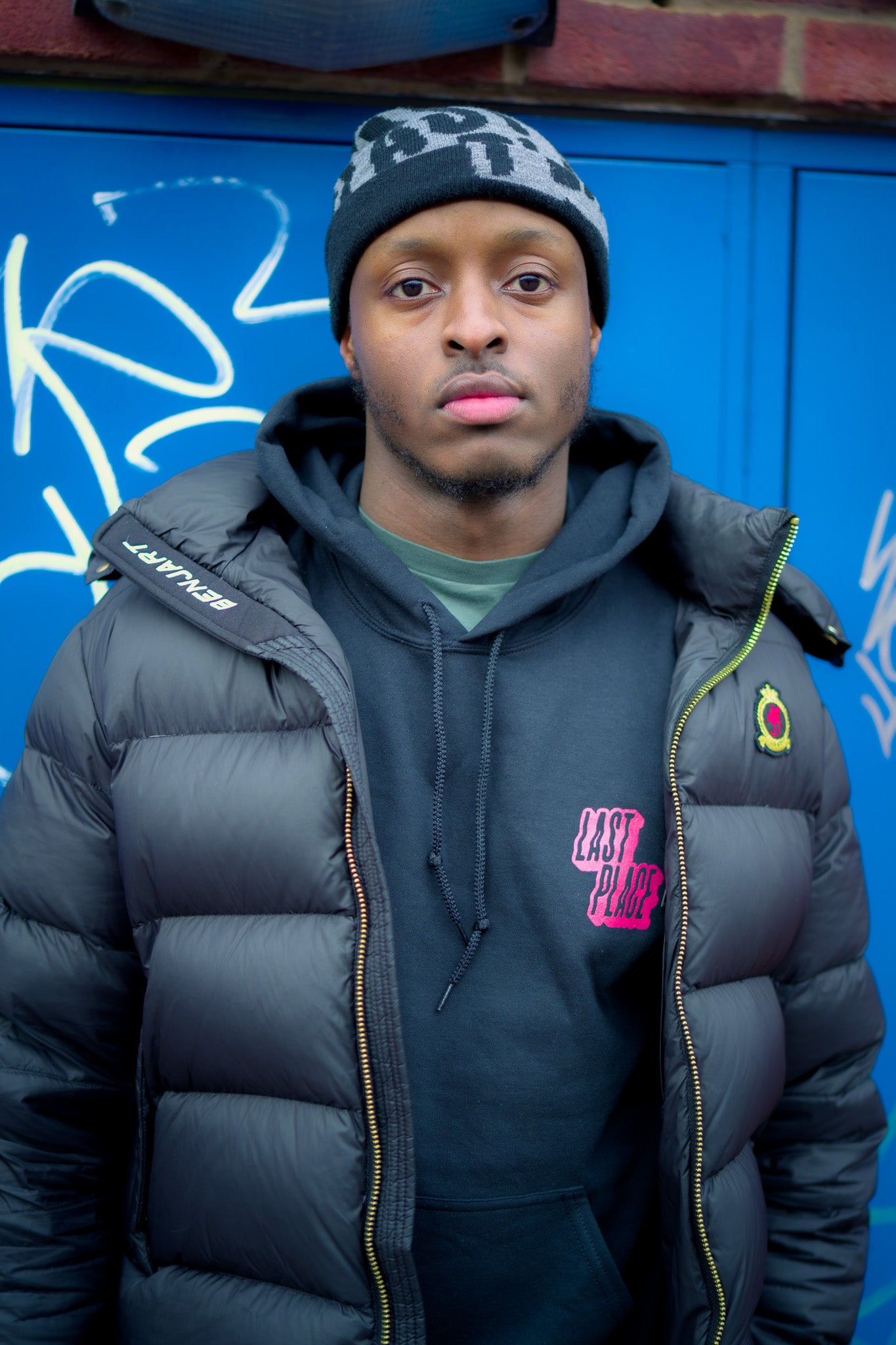 From the Concrete Grew a Rose Hoodie (Black)