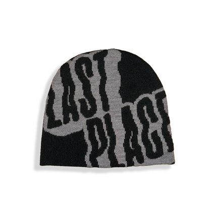 LAST PLACE Beanie (Black/Grey)